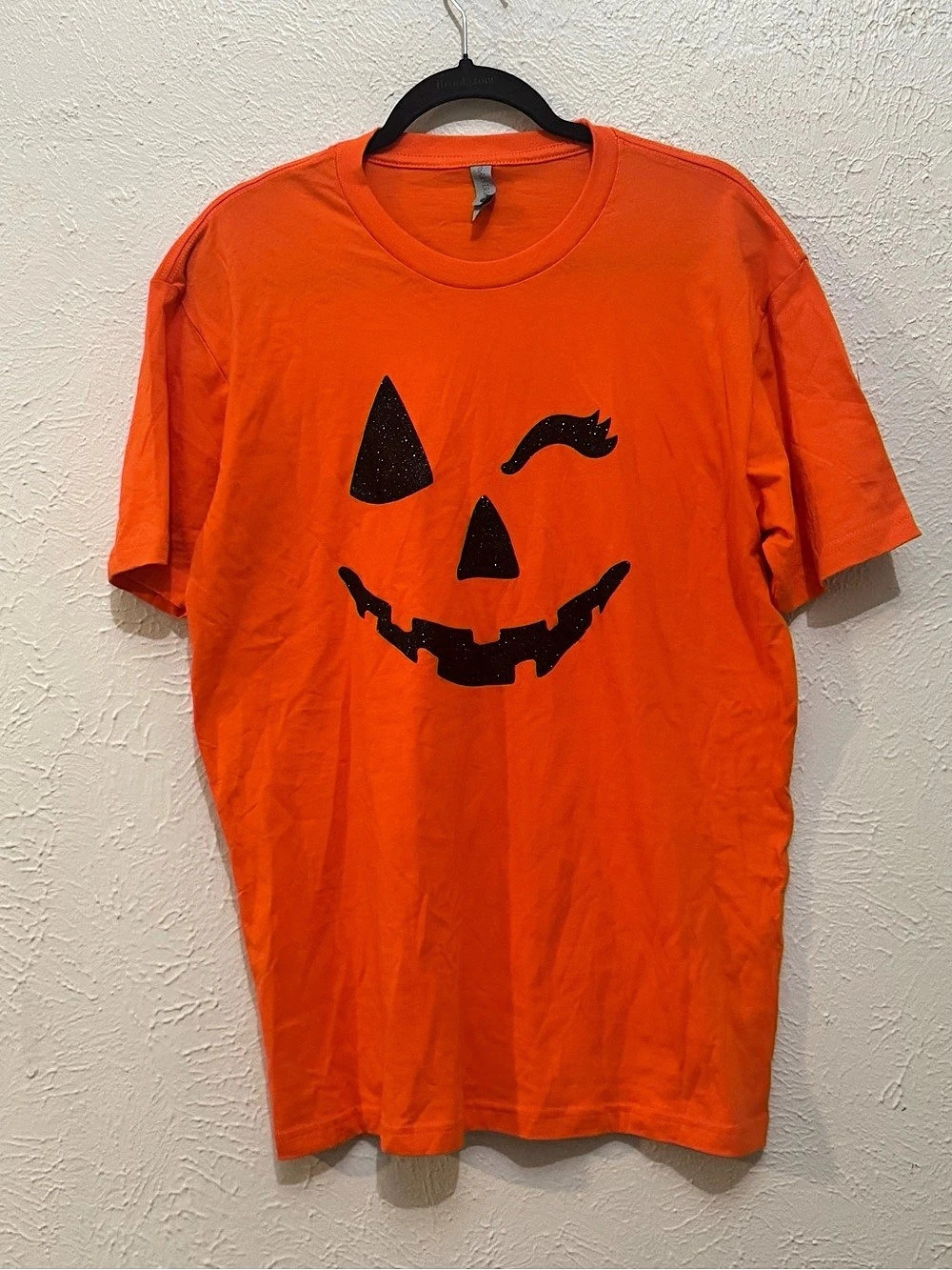 🌴 Next Level Graphic Pumpkin Tee Orange Large